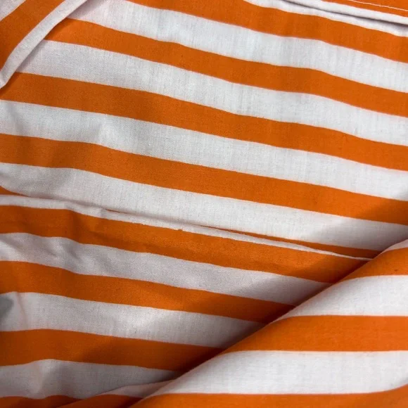 Zune Poar Orange and White dress shirt - Picture 4 of 8
